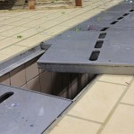 Canalina portagriglia inox per portate eccezionali